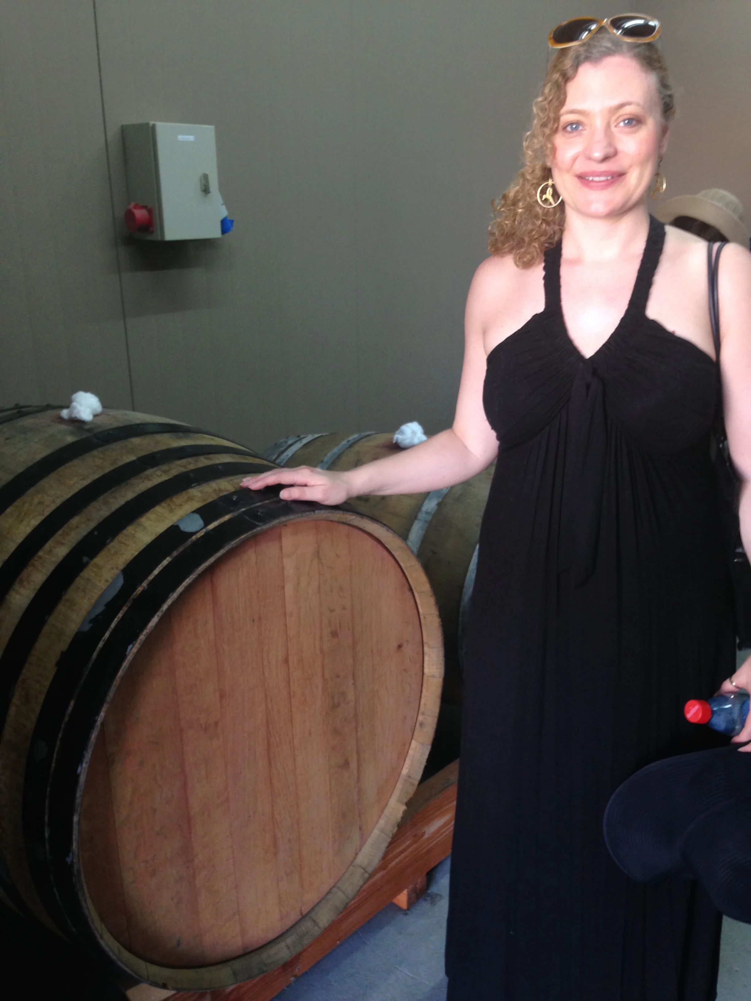 You might think that is wine, but it is actually balsamic gettin' its age on!