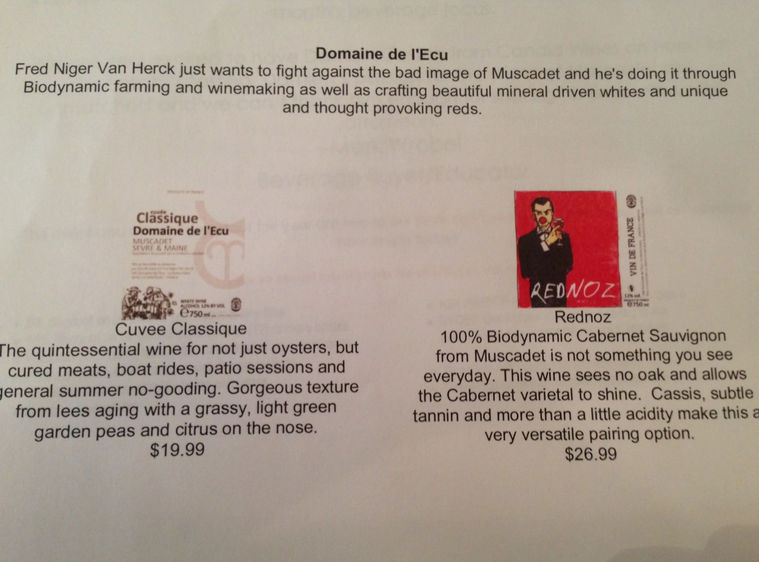 Does the Rednoz label look familiar to anyone else? I am sure that I have bought before....