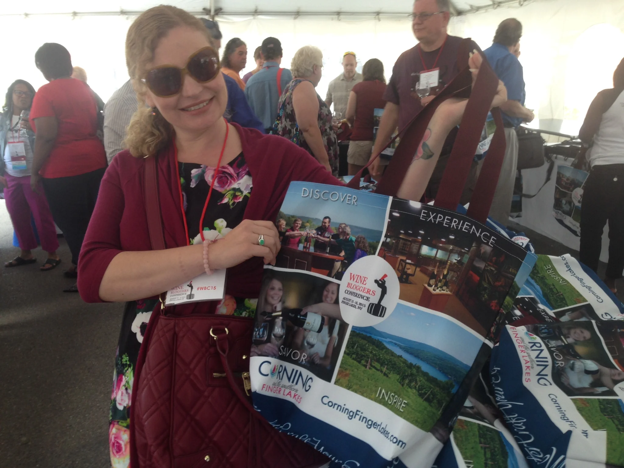 one of three goodie bags from WBC15