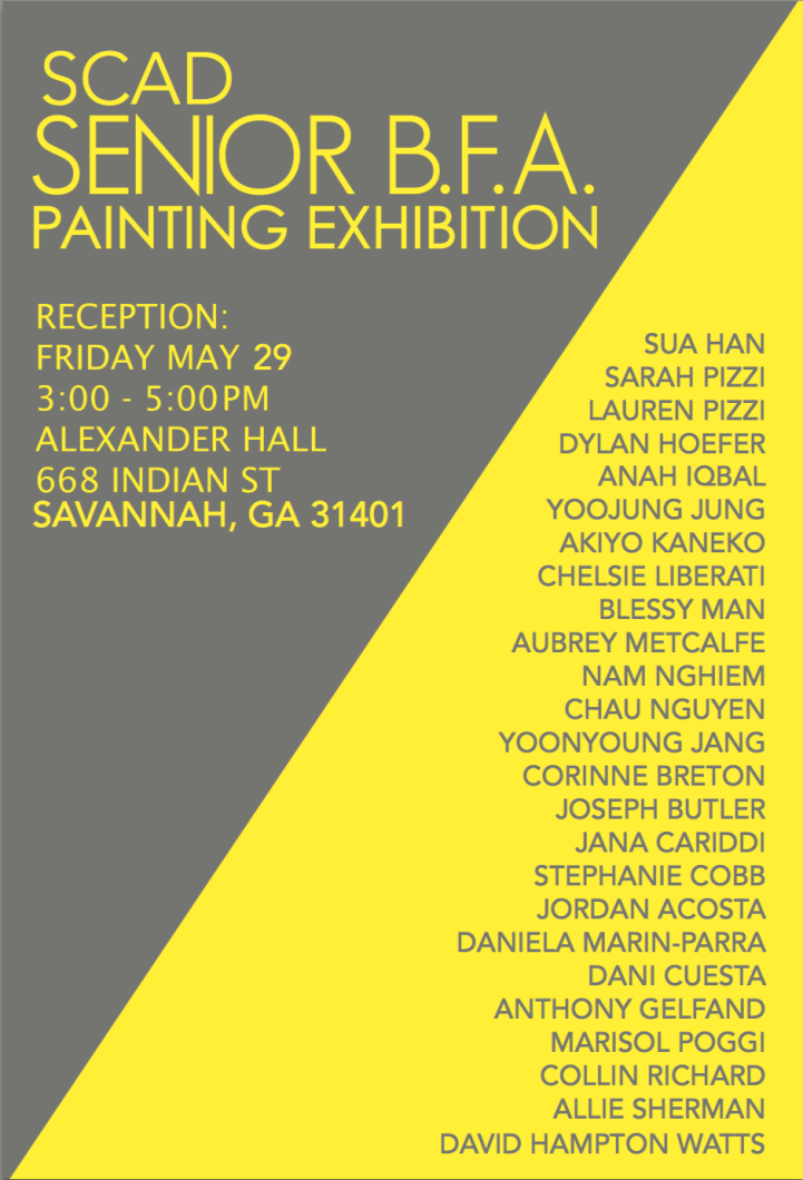 Senior B.F.A. Painting Exhibition