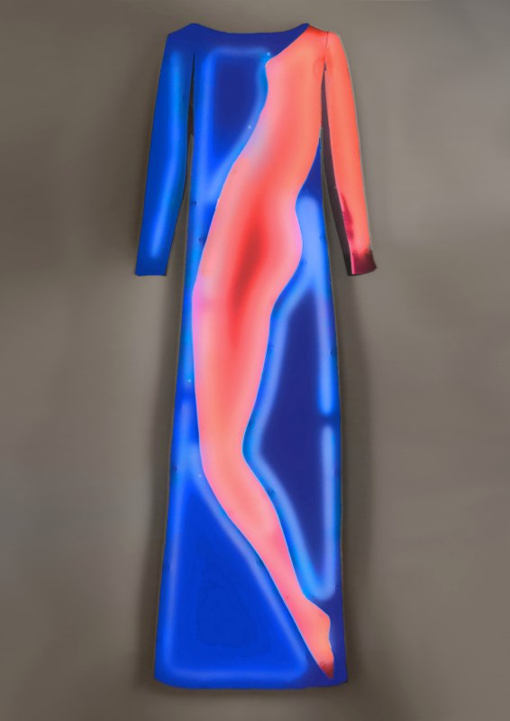  ROBE WESSELMANN 2 - YVES SAINT LAURENT