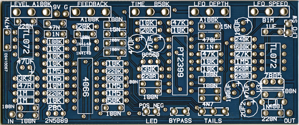 Echo Base delay MusicPCB Echo Base delay MusicPCB