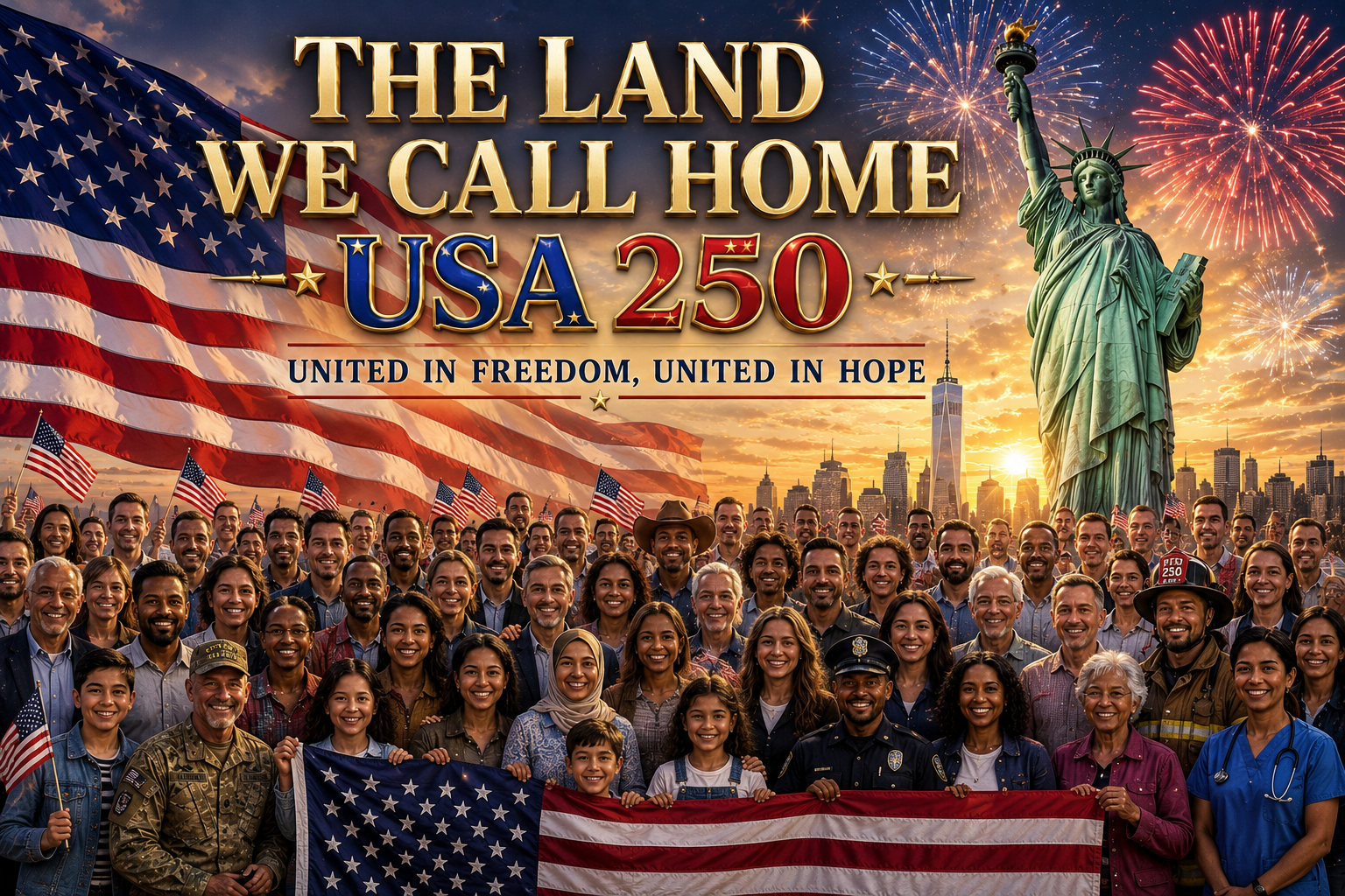 Special Video for 250 Years of USA Sale