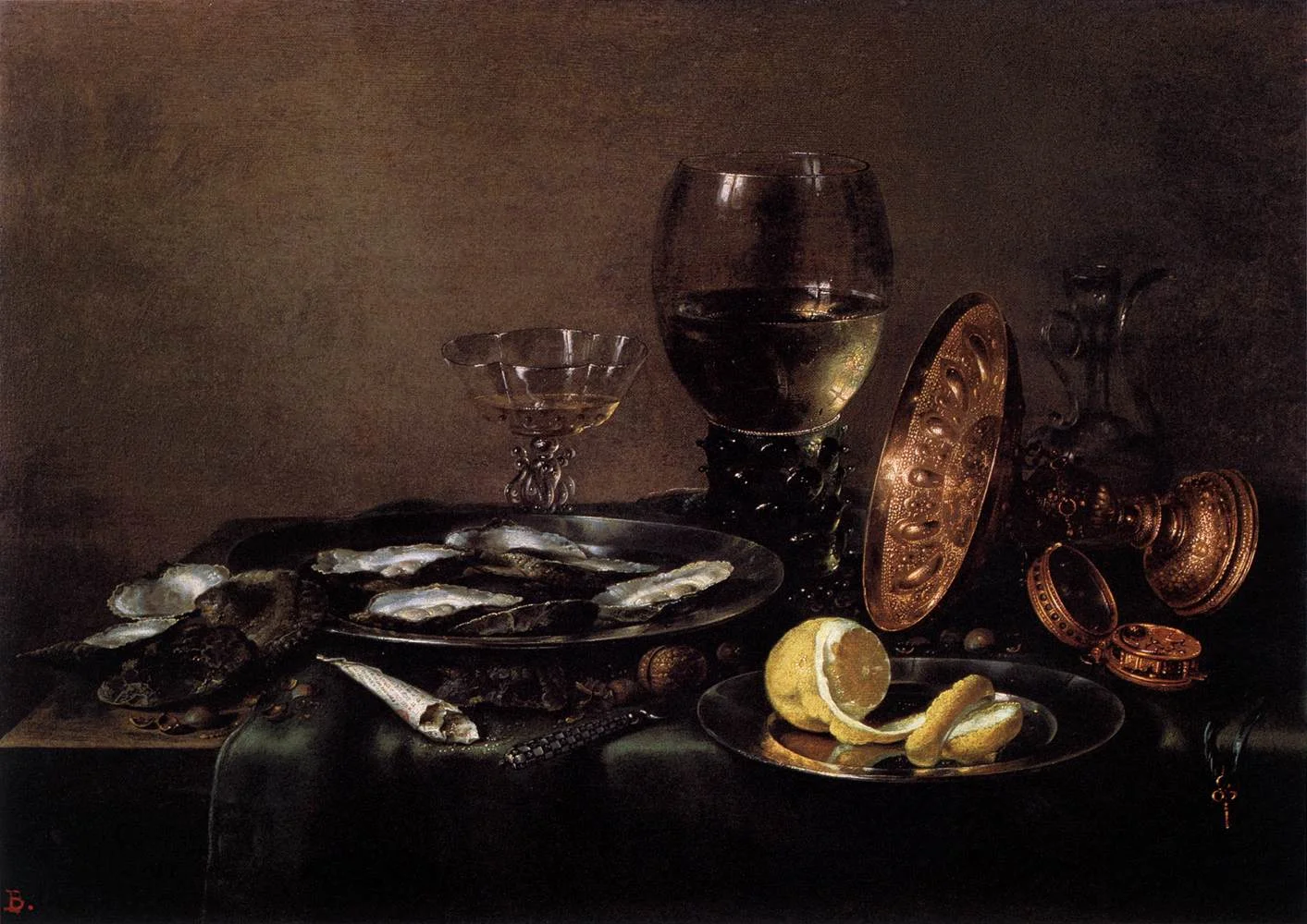 Still Life by Willem Claesz Heda El Prado Museum, Madrid