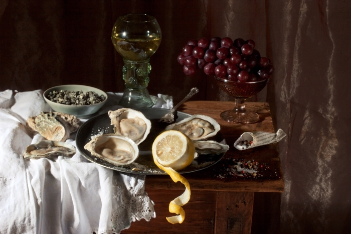 Oysters, After W.C.H. 2008 by Paulette Tavormina Alimentarium Museum, Vevey, Switzerland