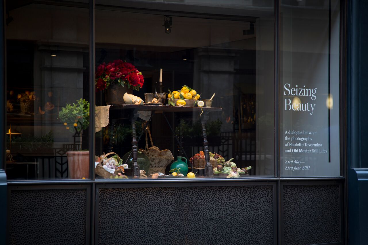 Window at Colnaghi's London Gallery