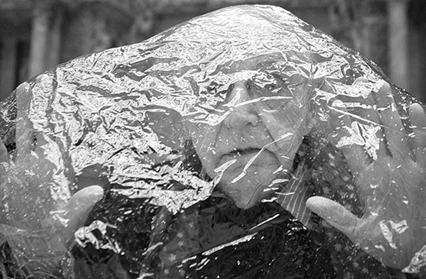 Photographer Duane Michals, photograph by Heather Mull 