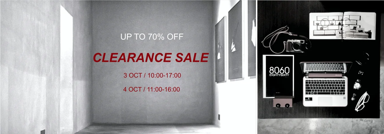 Clearance Sale - up to 70% OFF some Floor Stock