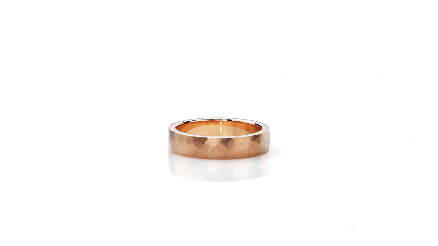 Facet Wedding Band