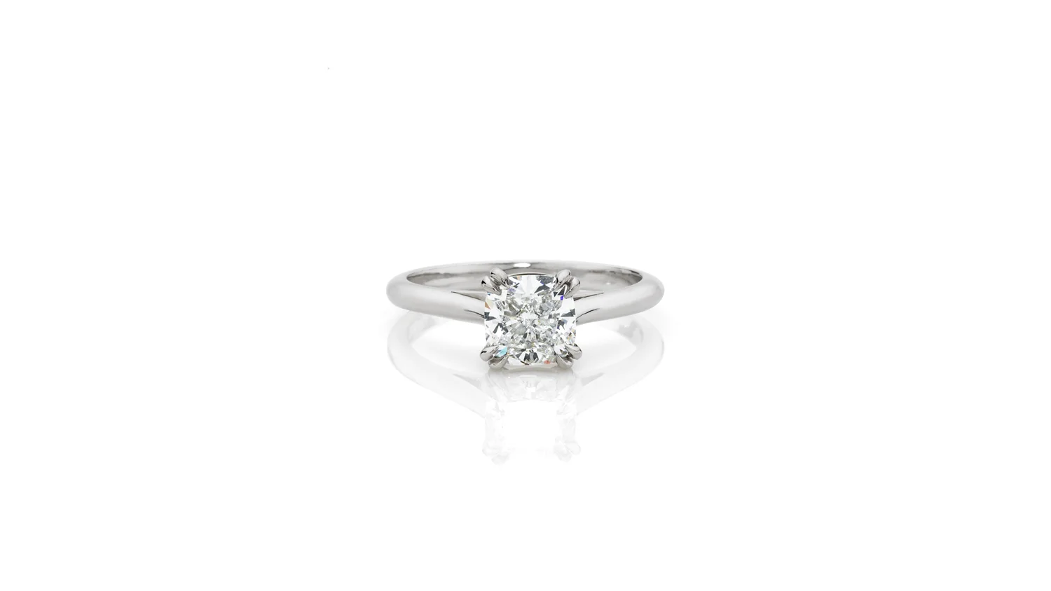 Cushion Cut Diamond Ring