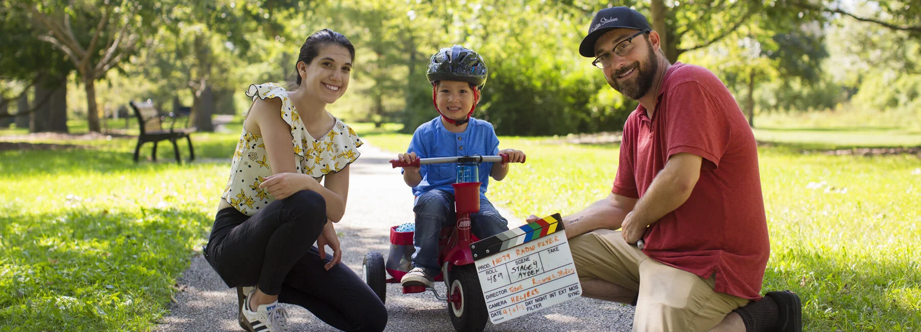 another day on set in the great outdoors!