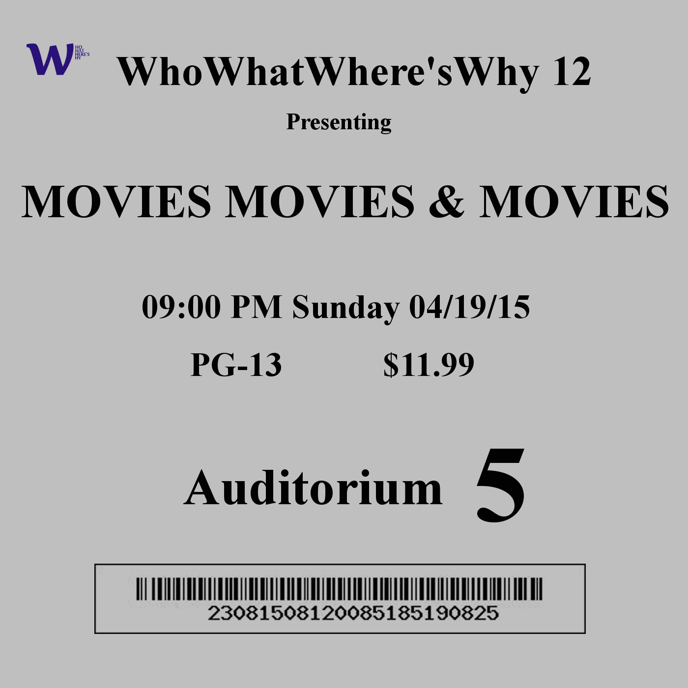 Movies Movies and Movies - whowhatwhereswhy