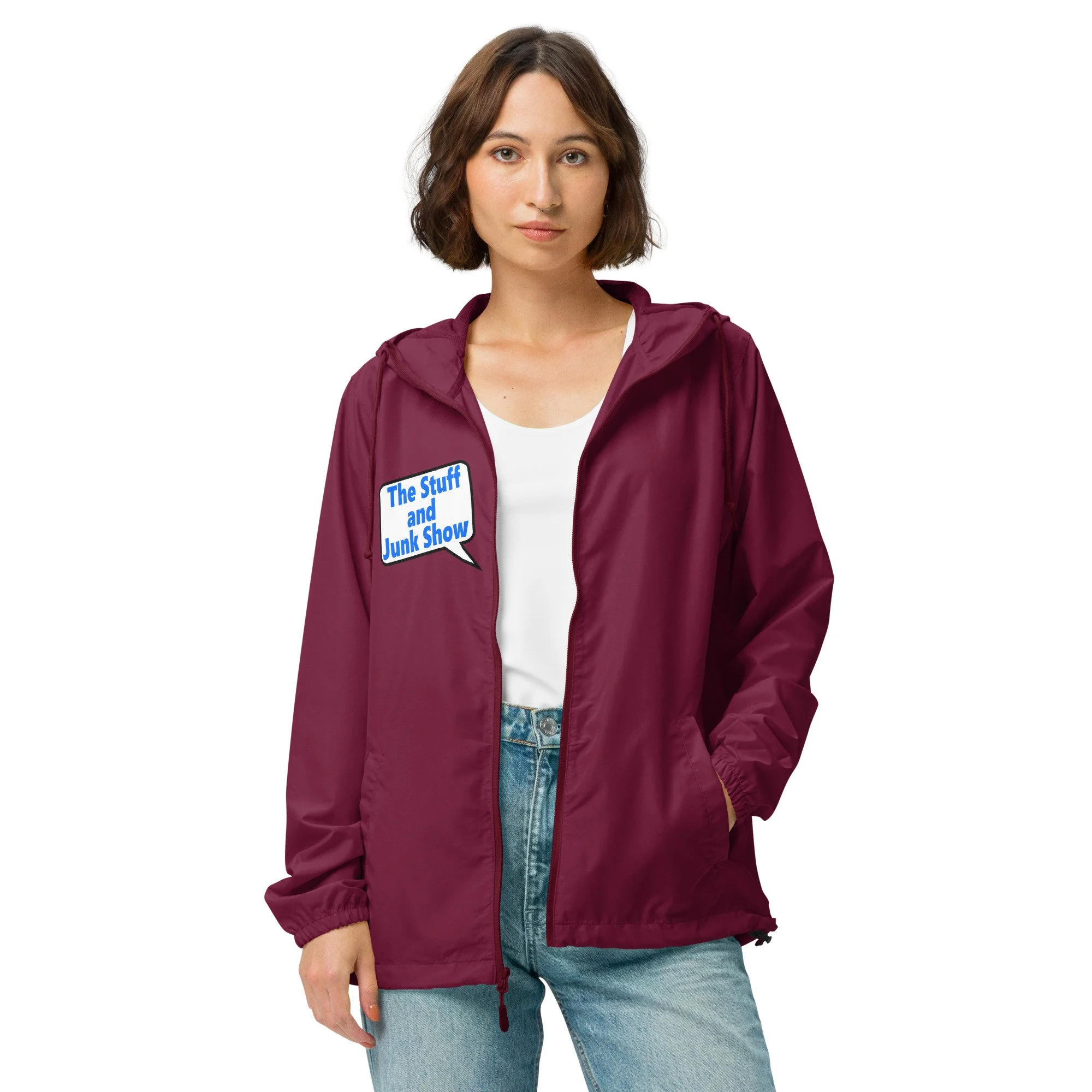 unisex-lightweight-zip-up-windbreaker-maroon-front-63f33c866a286.jpg