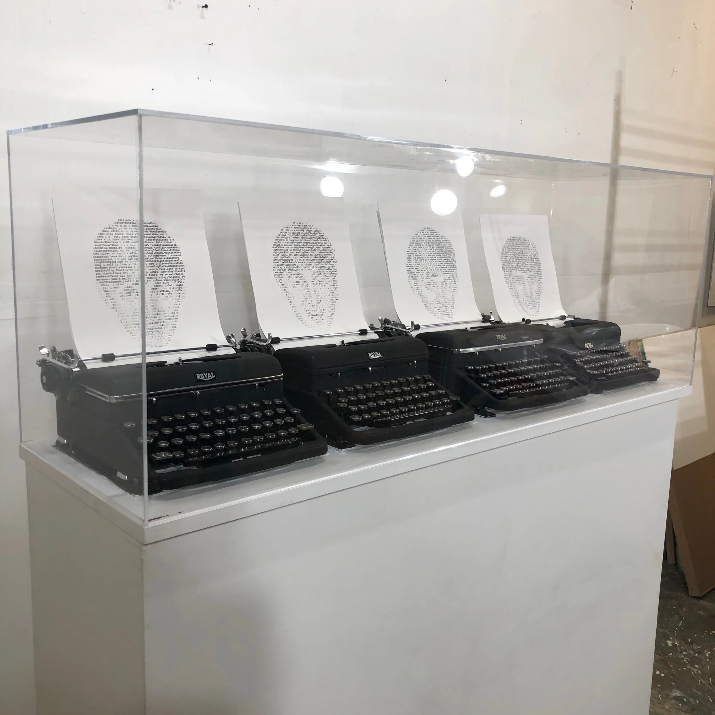 ‘The Beatles Quadtych’ - Typewriter