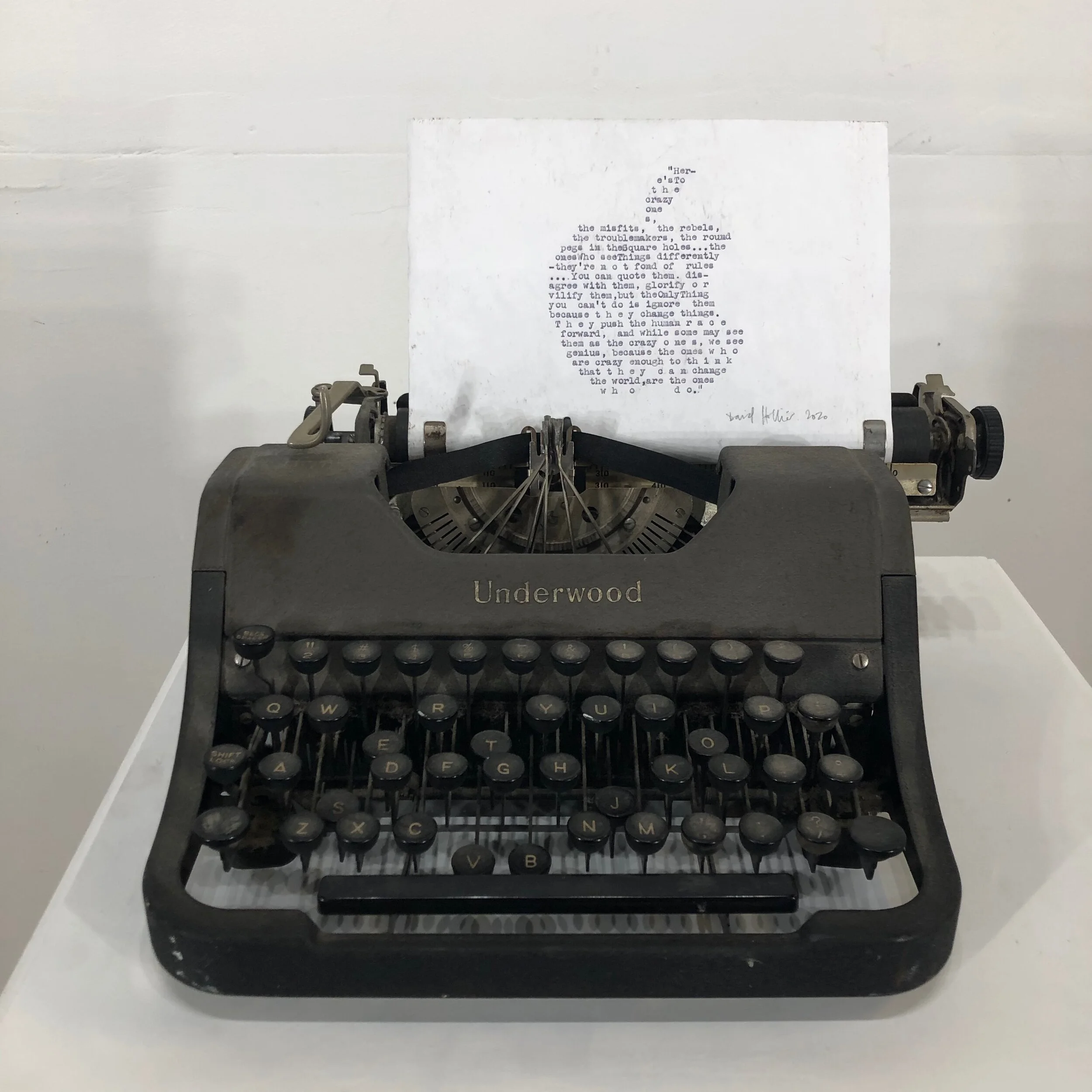 The Apple and Underwood