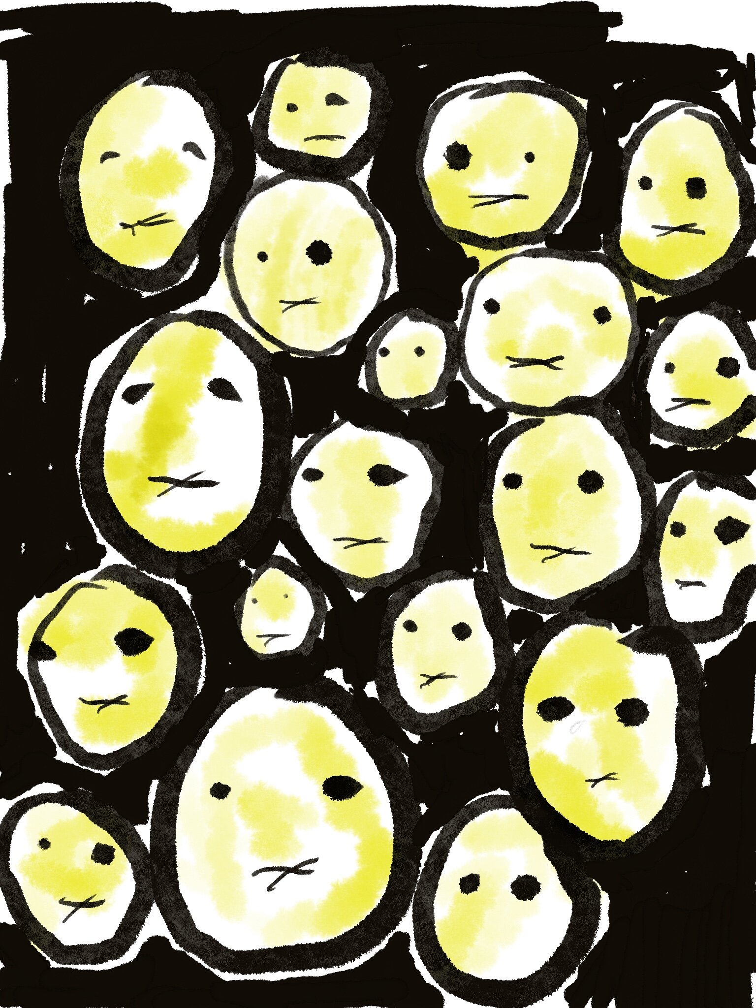 'Faces' by Michel Carluccio