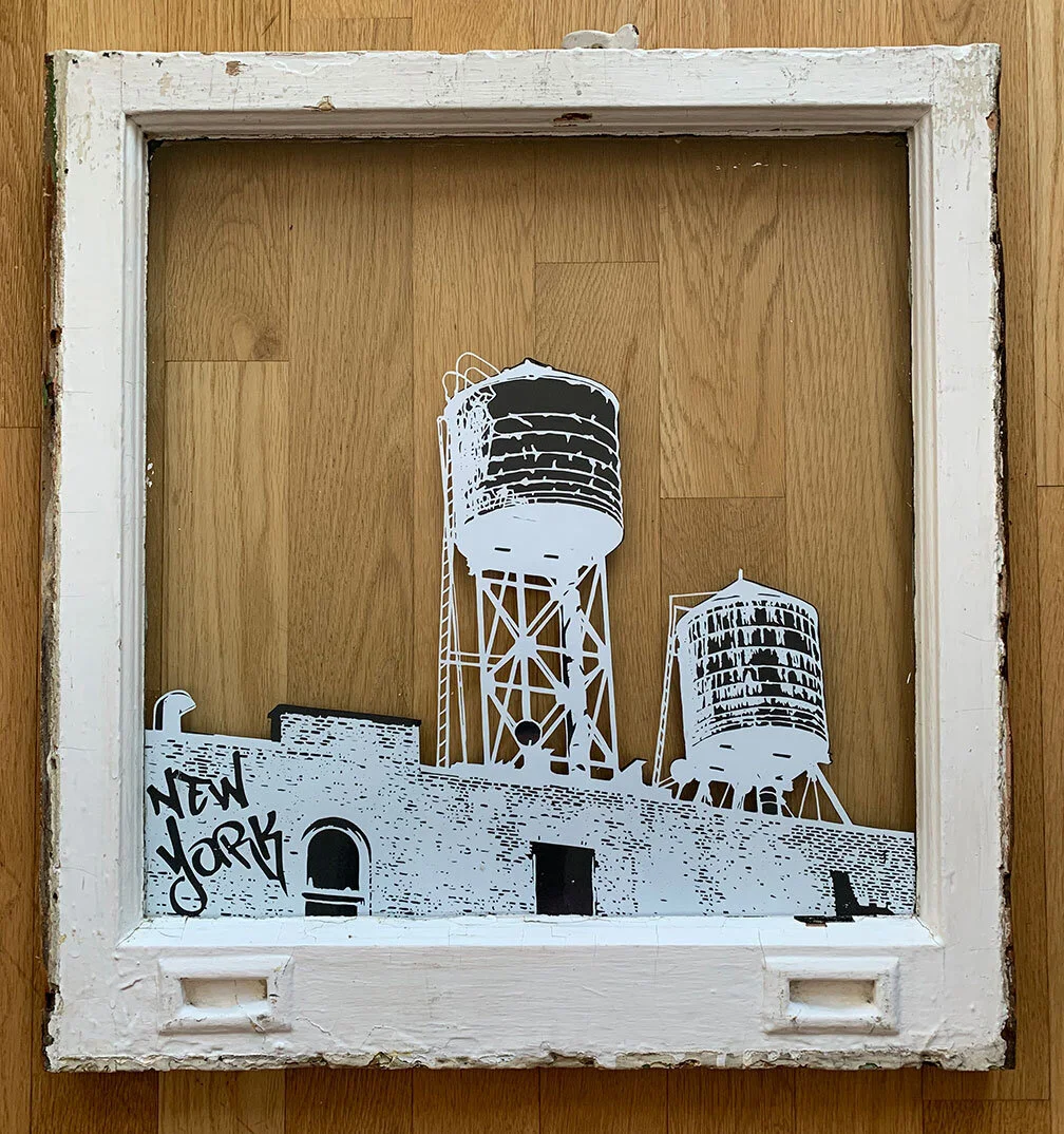 'SOHO WATER TOWER' by Cesar Baez 