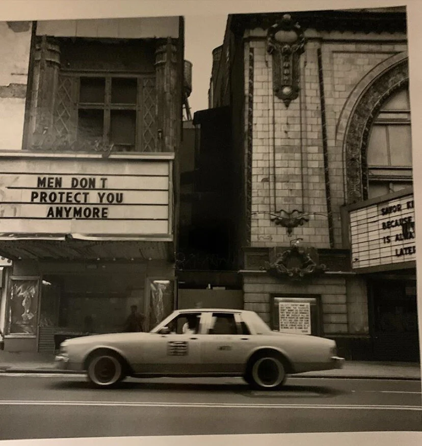 'Forty-Deuce Jenny Holzer' by Sue Kwom