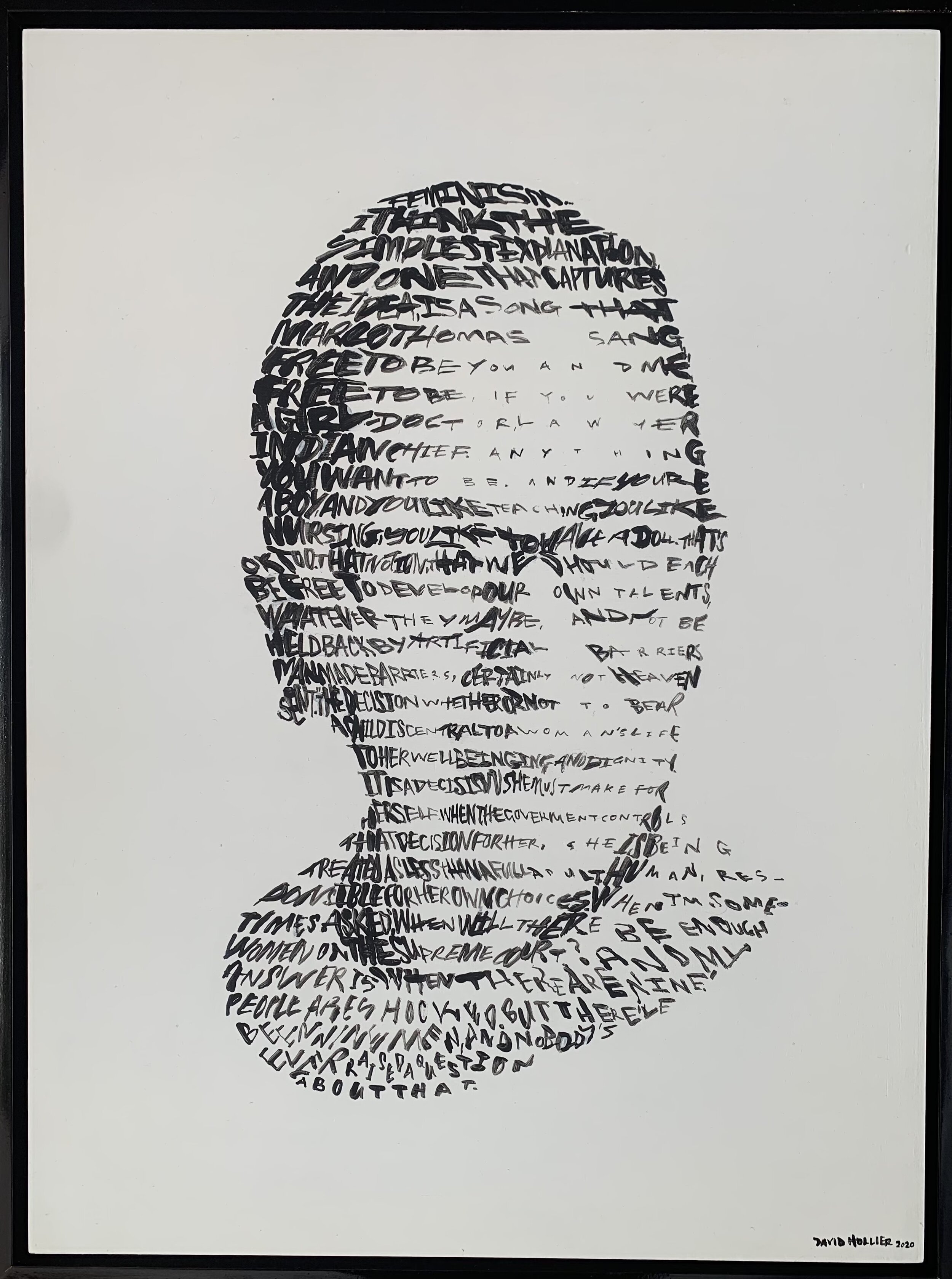 'Ruth Bader Ginsberg' by David Hollier