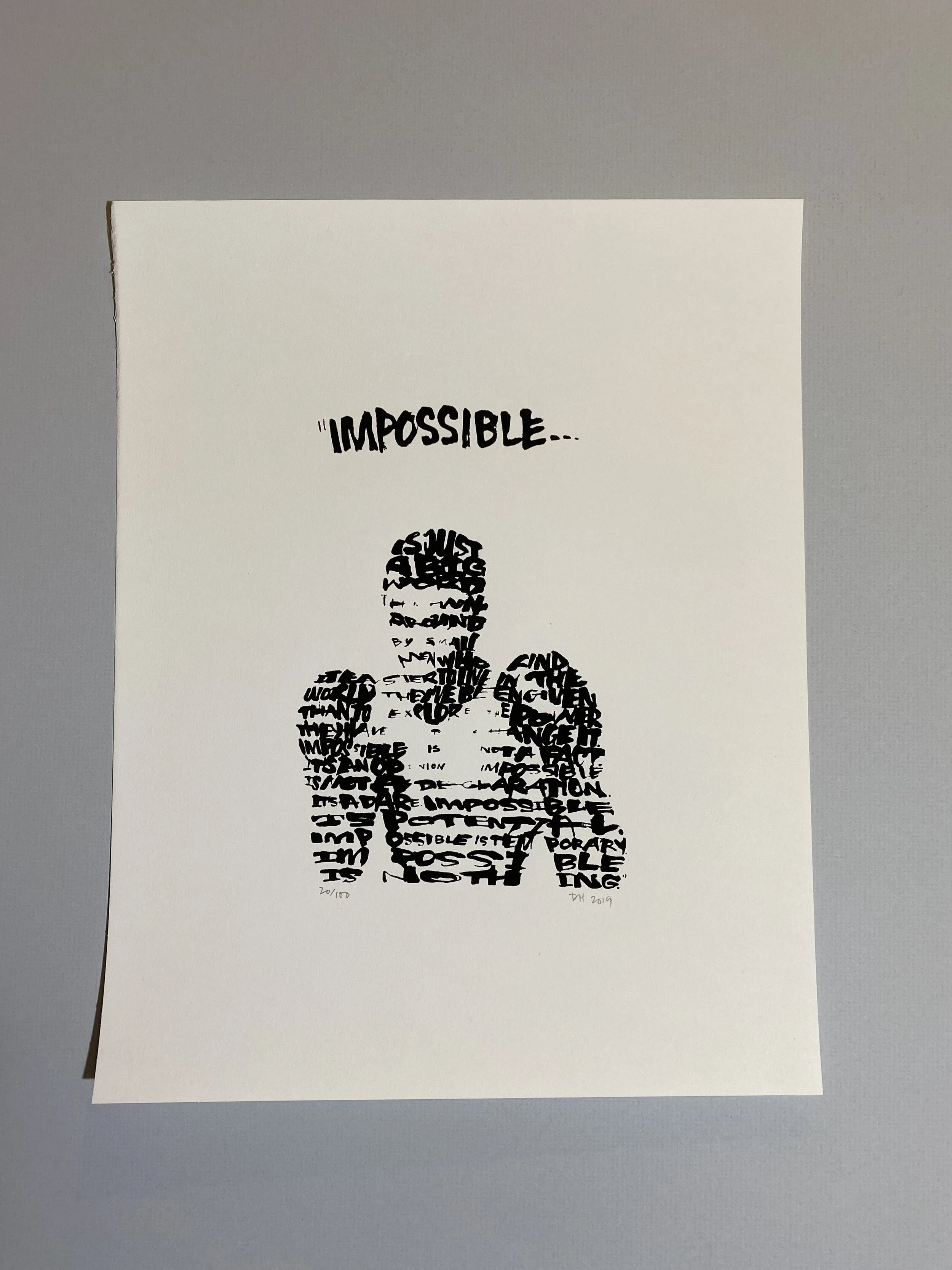 Muhammad Ali "Impossible" (Small)