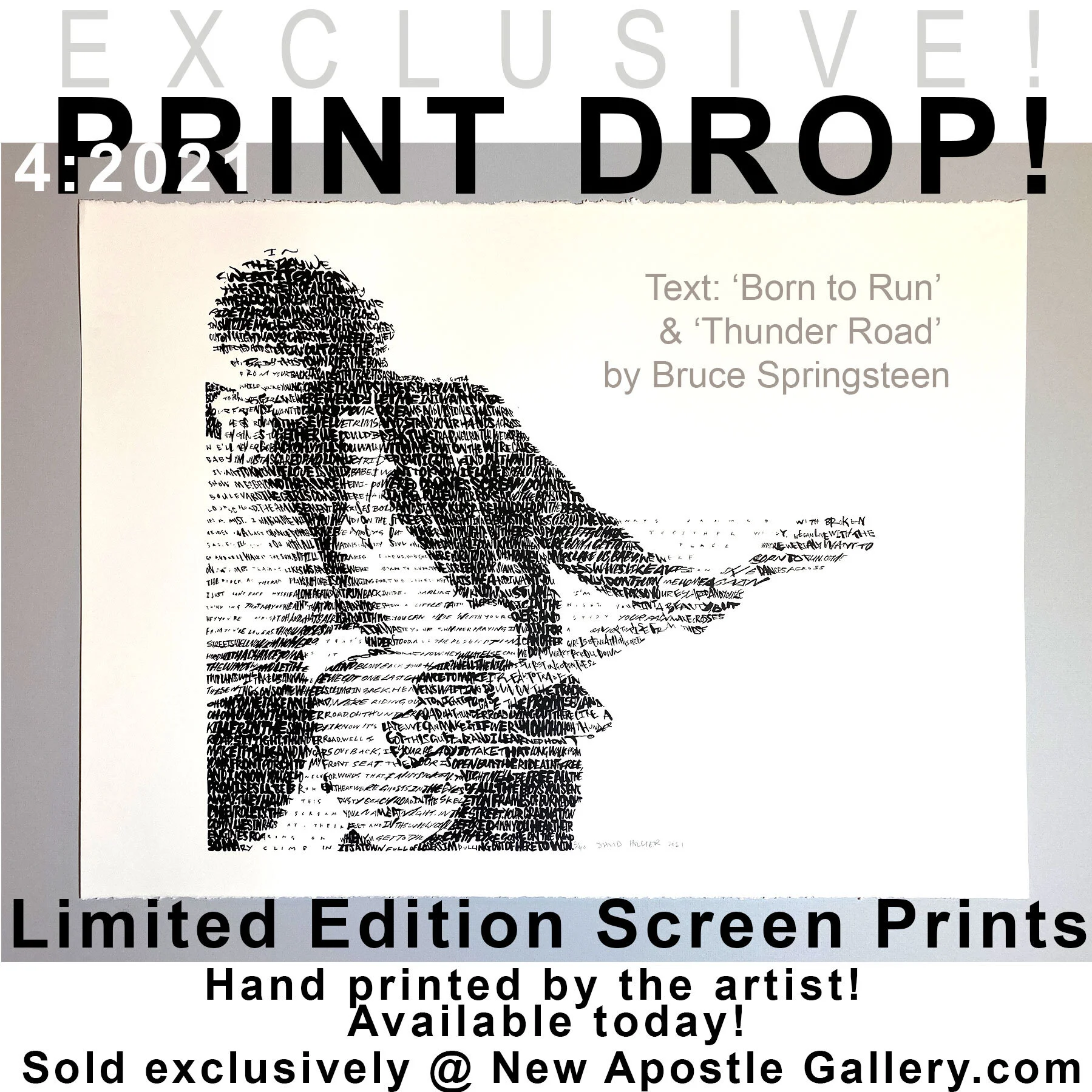 Screen Prints Collection 2021 by David Hollier 