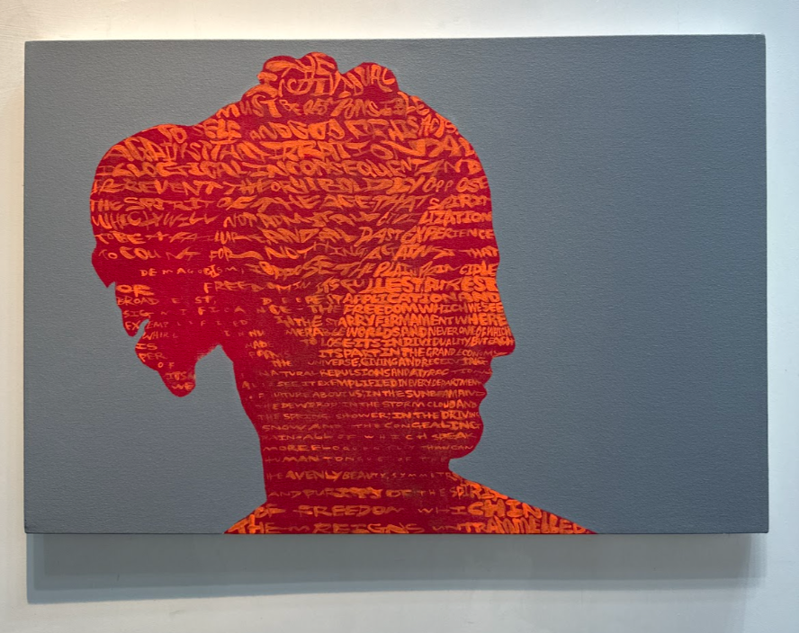 VENUS VICTRIX IN ORANGE (Text: From Victoria Woodhull speech)