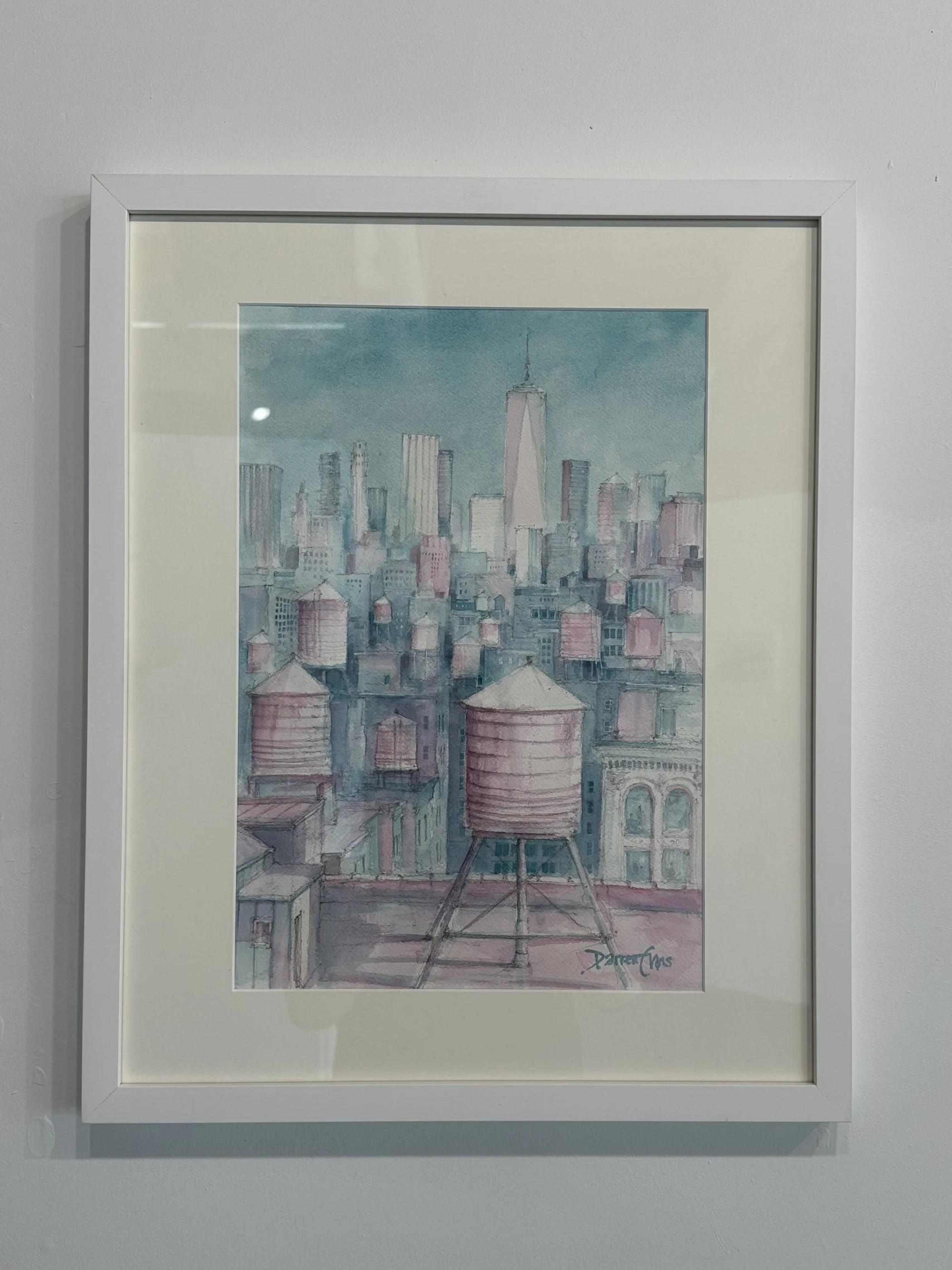 Water Towers at Sunset Vignette gallery photo.jpg