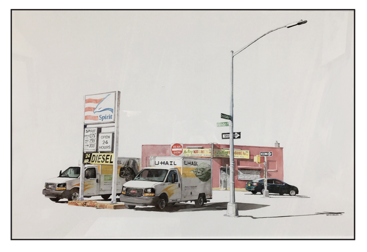 AT THE INTERSECTION OF FORCE ST AND DARK SIDE AVE. - David Hollier