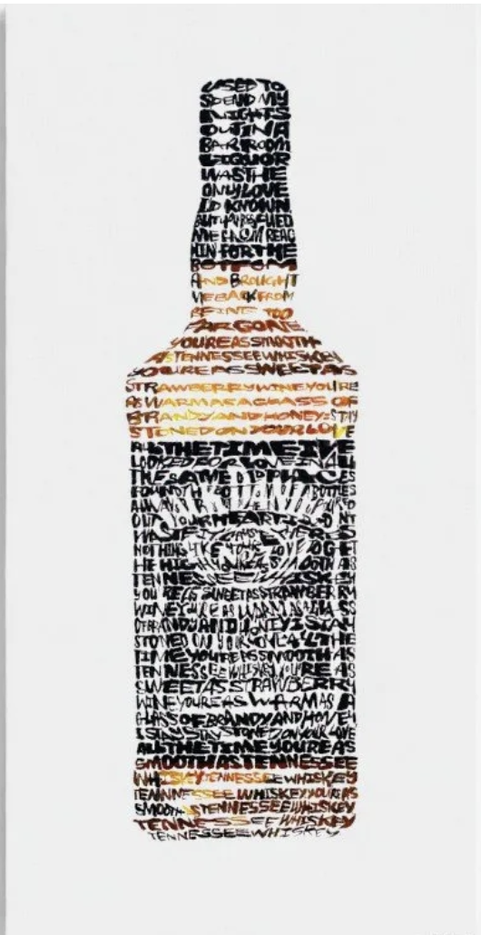 JACK DANIELS (Text: ‘Tennessee Whiskey’ by Chris Stapleton)