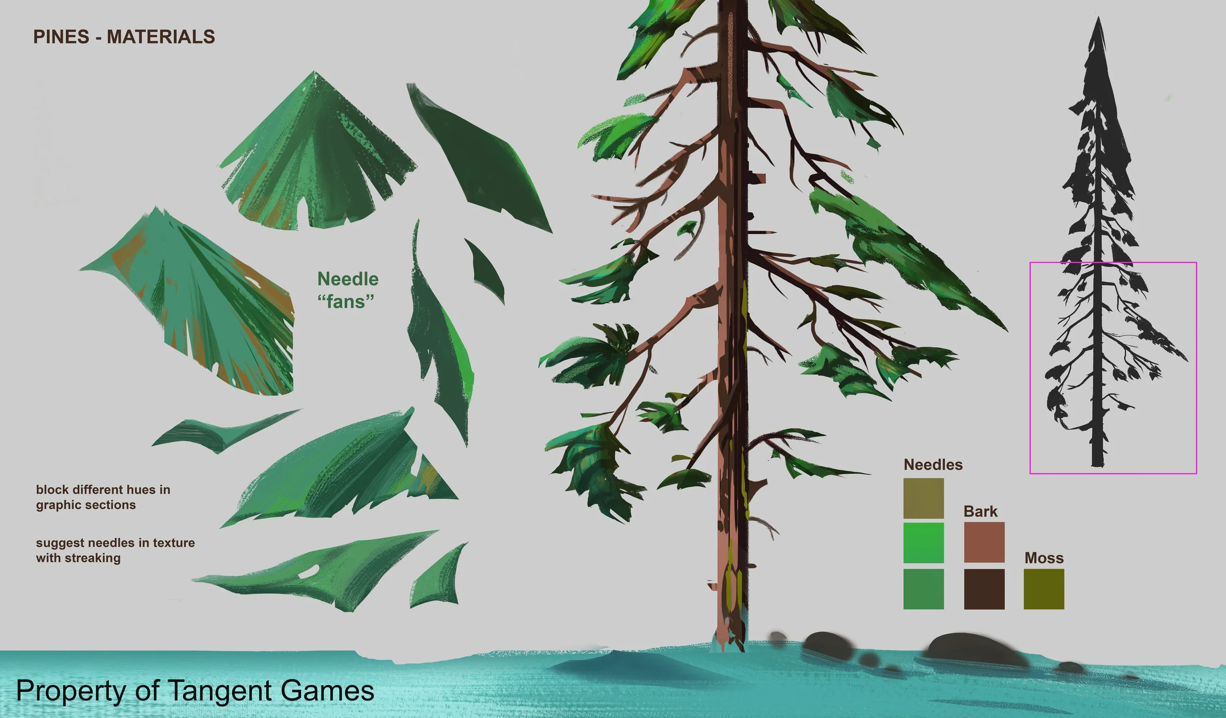 Tangent Games Cancelled Project - Pine Tree Concept