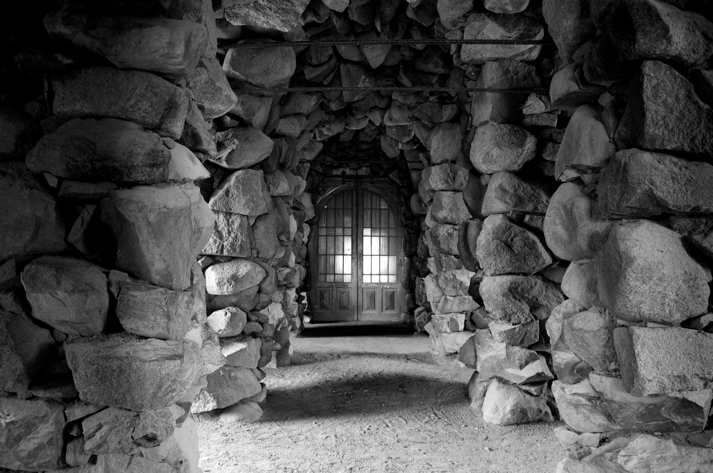 The hidden entrance at Schwerin Palace – 2009