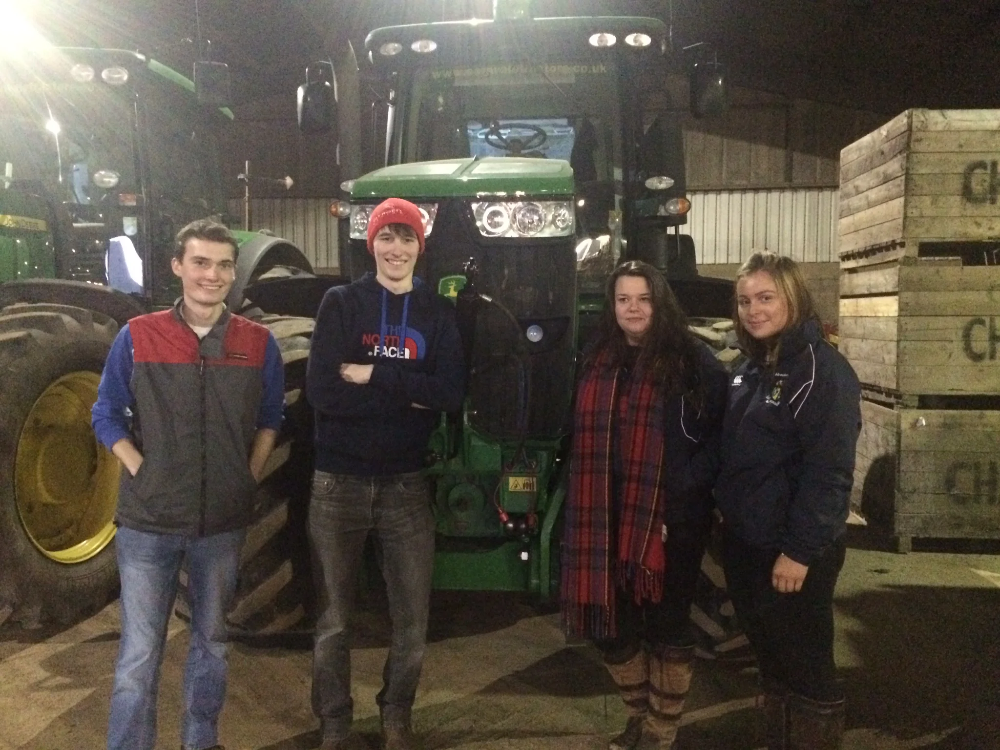 Aberdeen Agrics Come To Visit