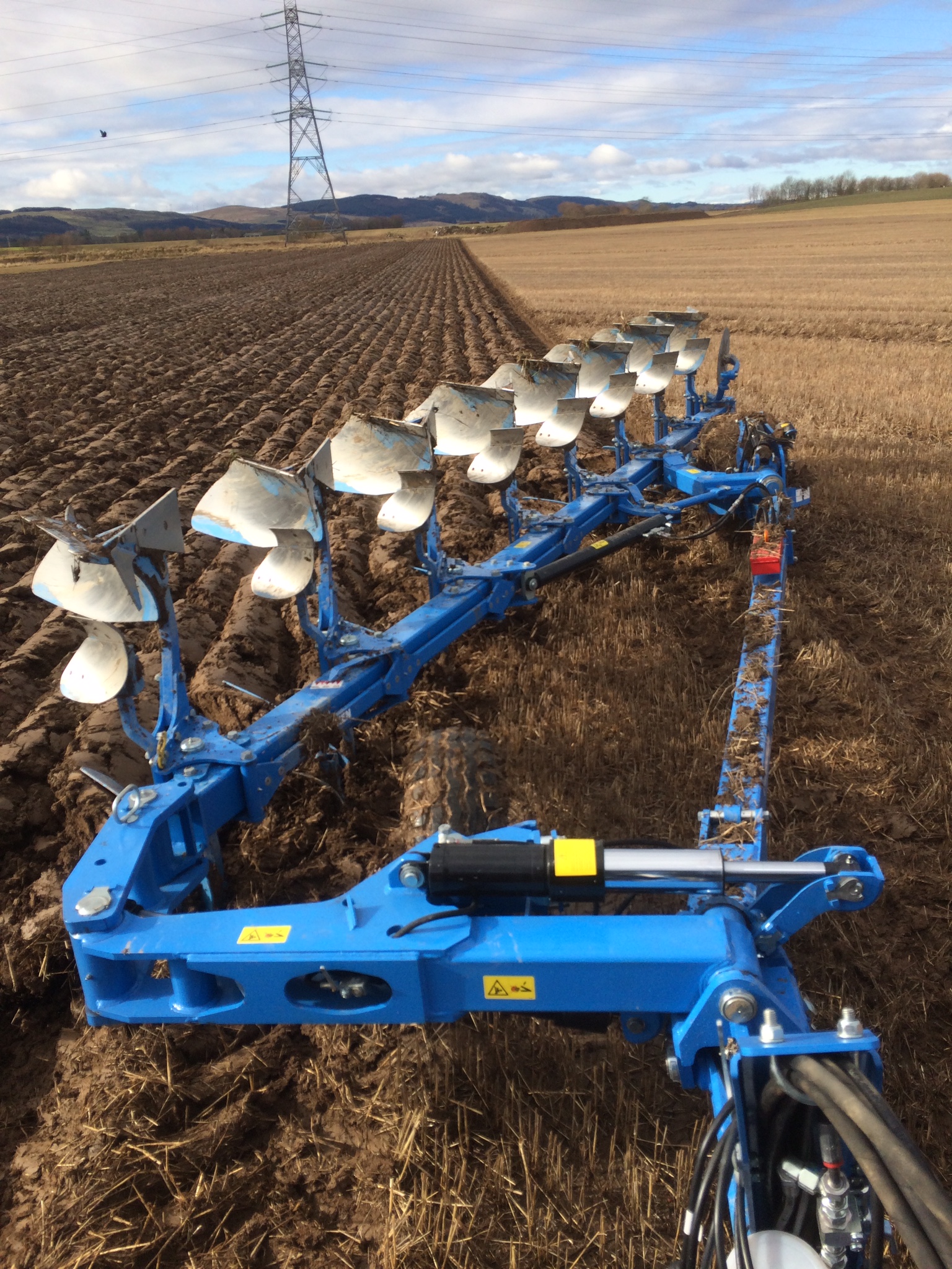 Lemken 8 Furrow Demo