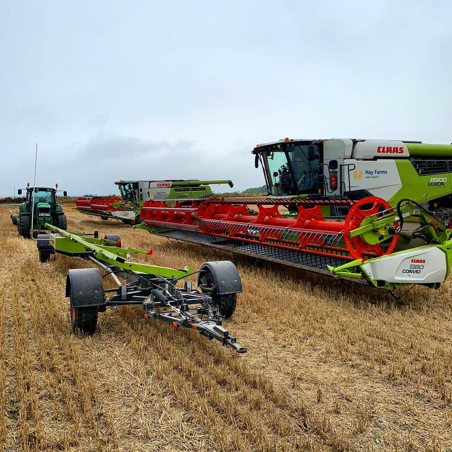 Harvest 2021 completed on Saturday ✅🎉 phew 😅 just before a week of rain forecast!