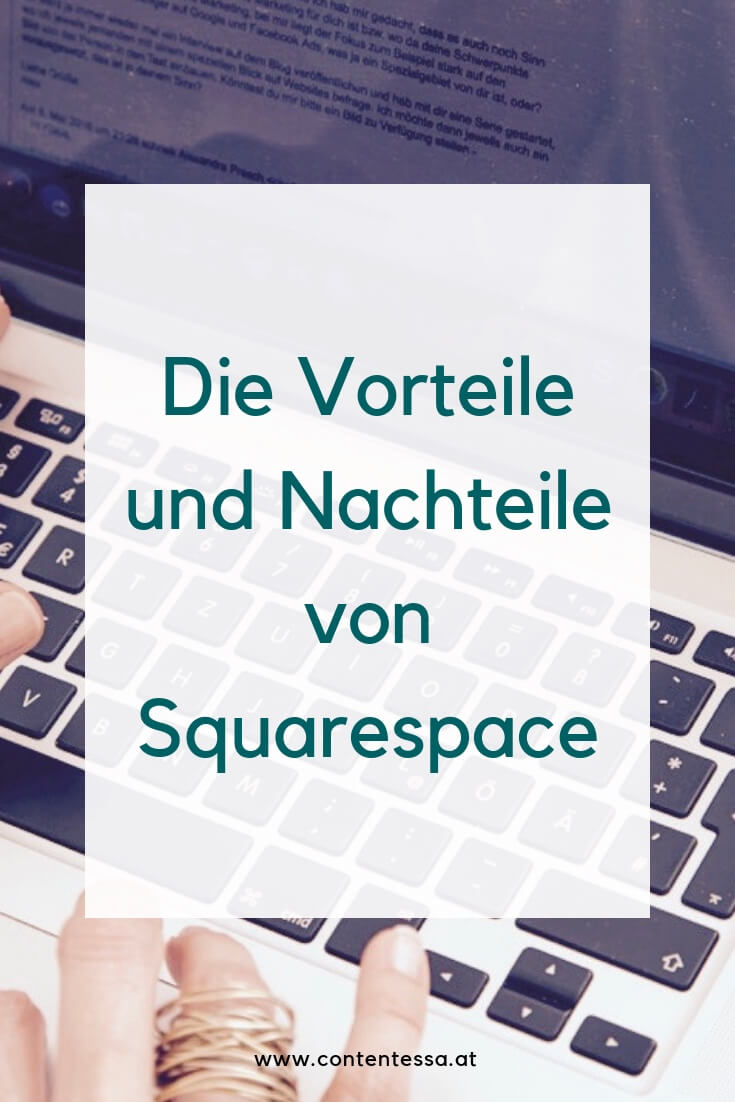 Vor- und Nachteile von Squarespace