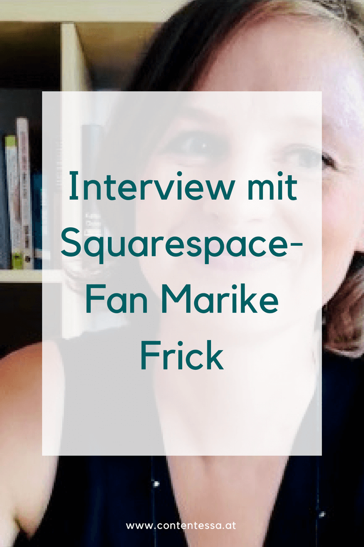 Best Practice Squarespace Marike Frick