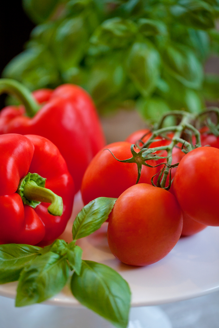 Sweet red peppers and ripe, juicy vine tomatoes are the basis for this delicious soup.