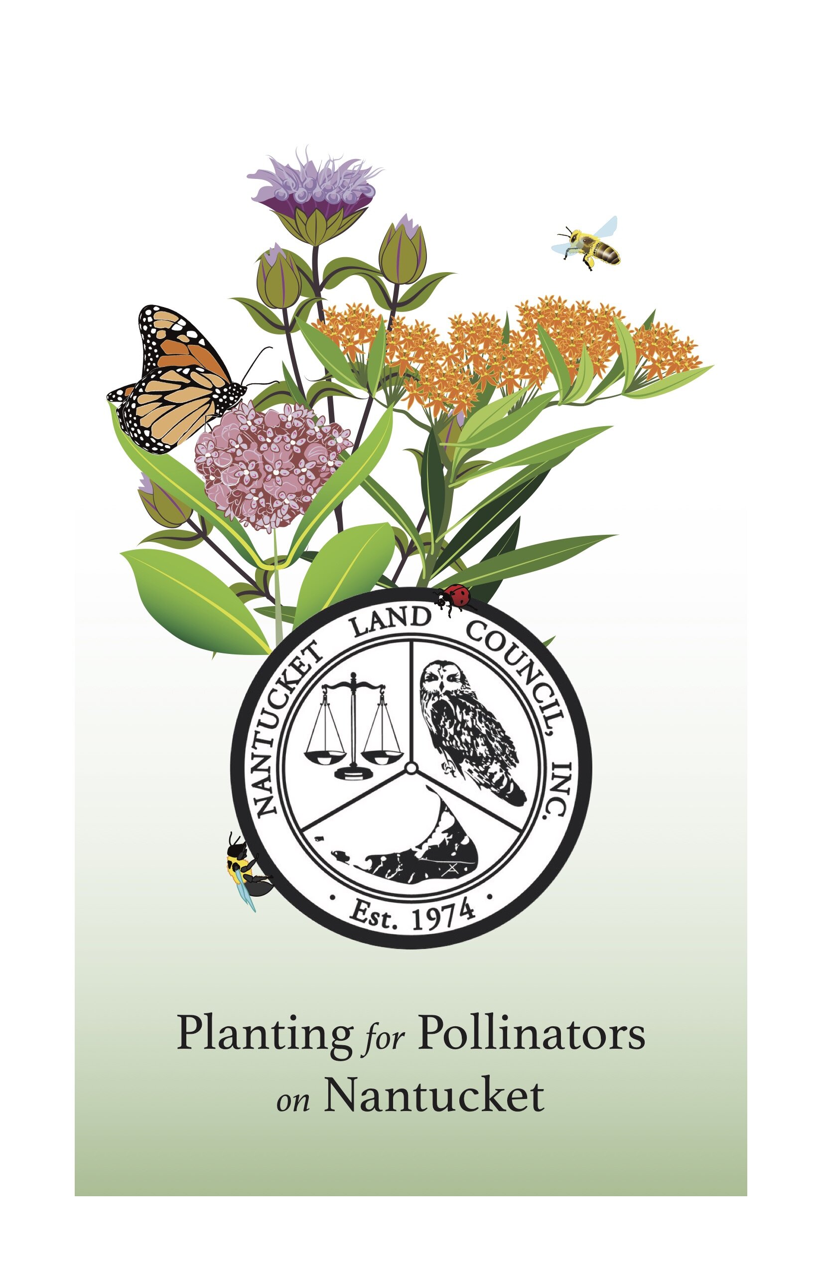 Nantucket Land Council Planting for Pollinators on Nantucket Print and Digital How-To Guide