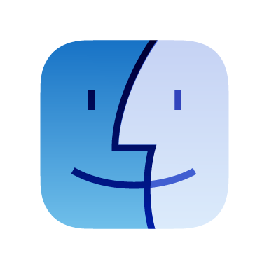 iOS Finder Icon