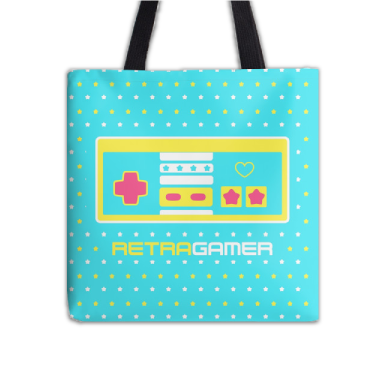 Retragamer Controller Tote Bag