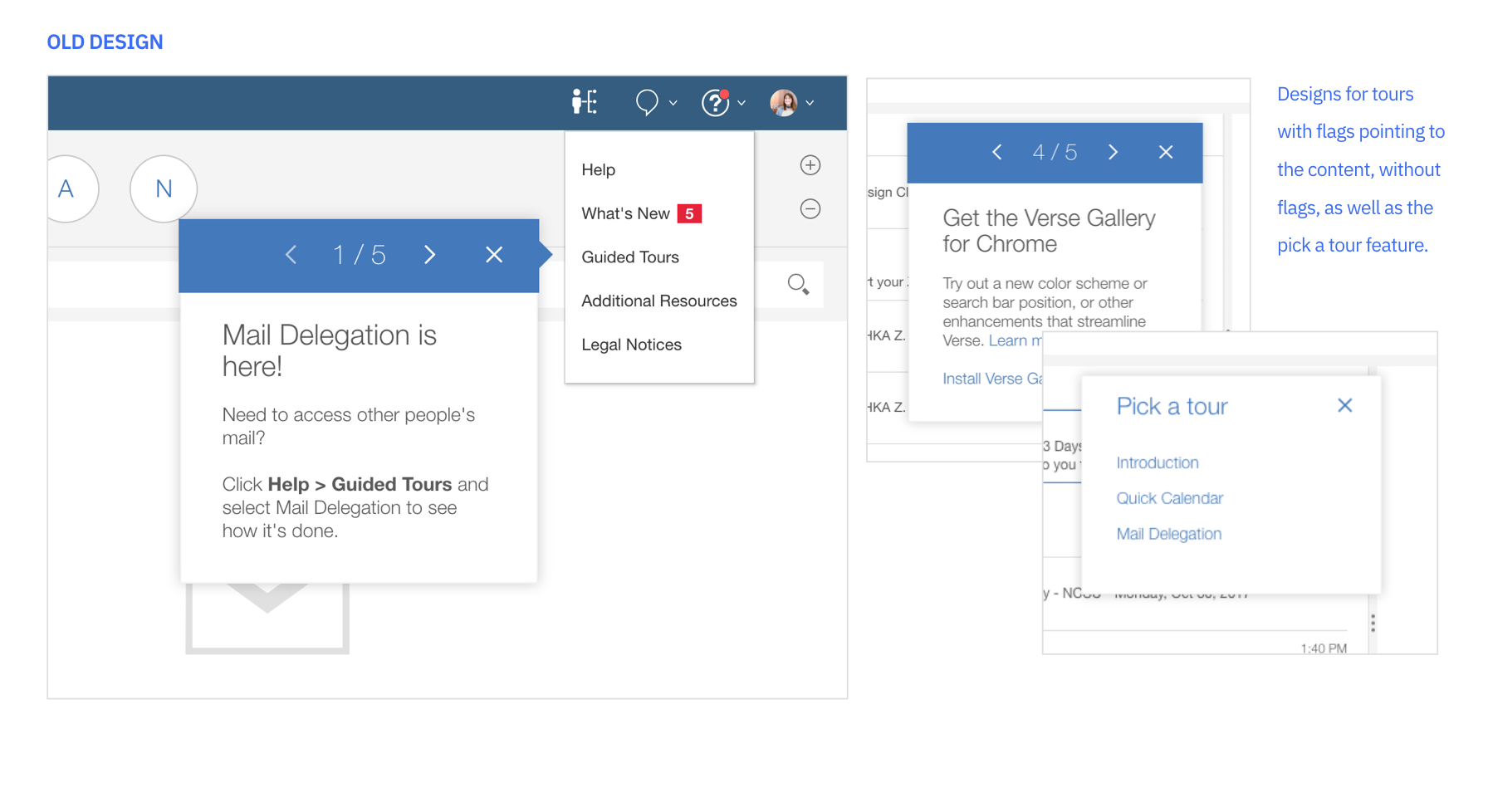 Here's a look at the current user experience.