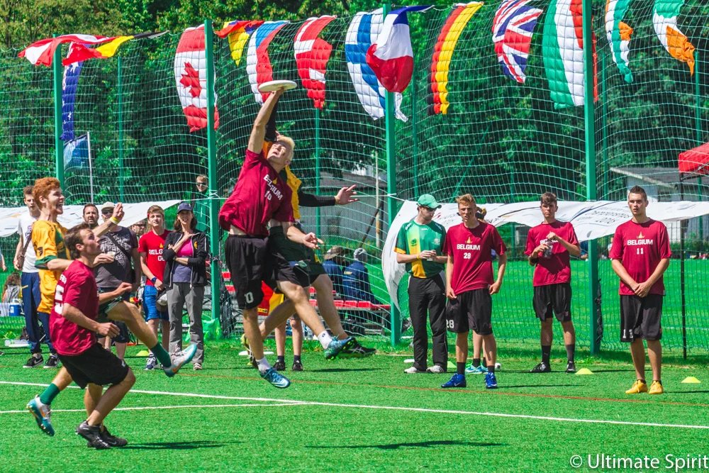 Ian Vanden Bemden #10 dominating the air against the Australian U20 team.