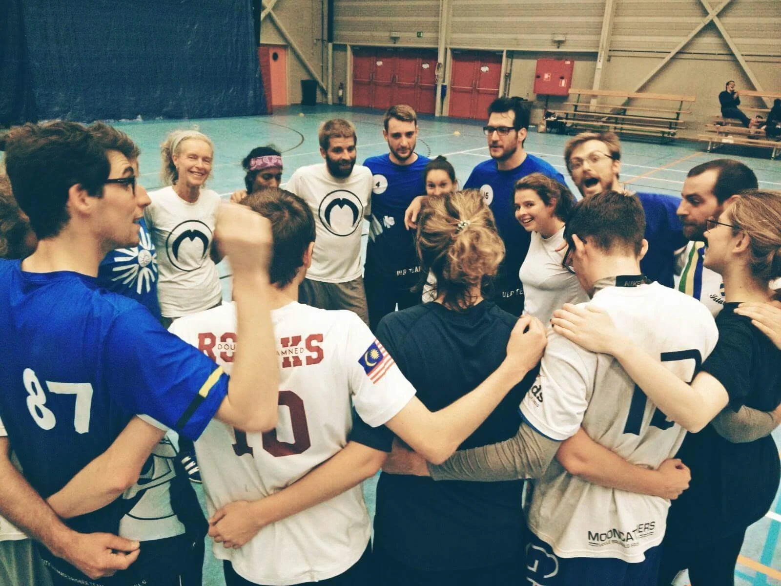 Mooncatchers and The Glory Owls after their final.
