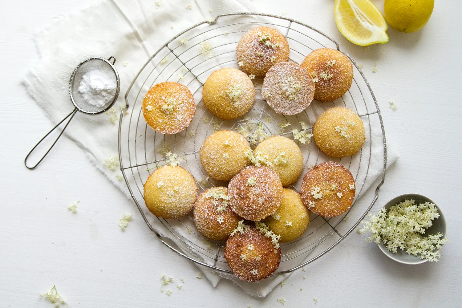 Holunderblüten Madeleines