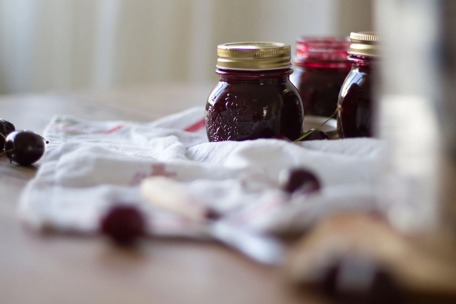 Kirschen Konfitüre