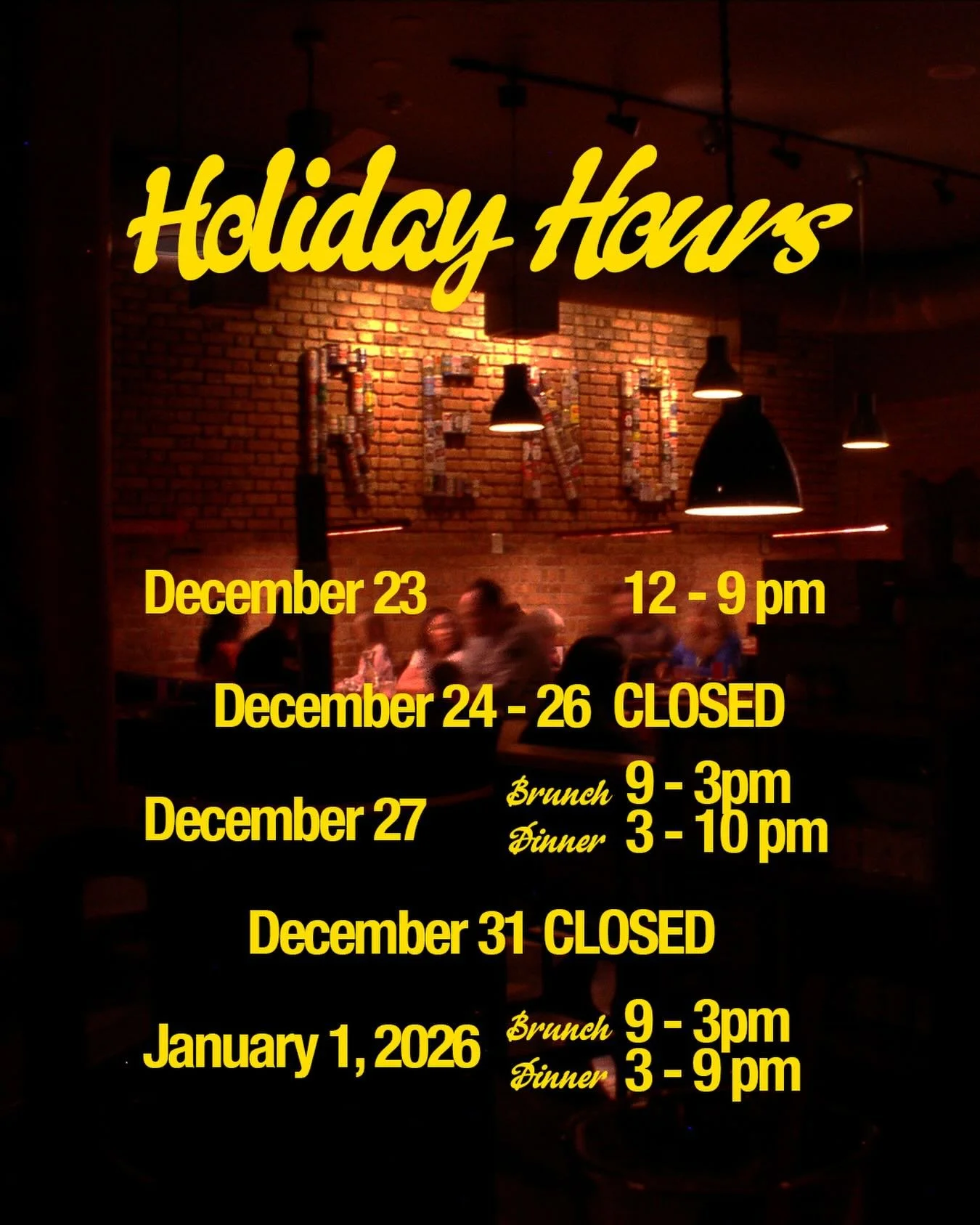 Thank you Reno family for a fantastic year, we appreciate you so much ❤️ Come spend some holiday time with us!