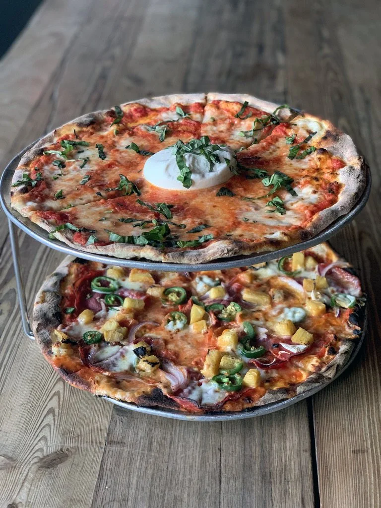   Weekly Specials   Mon: $1 wings &amp; ½ off drinks for industry Tues: all pizzas 2 for 1 Weds: ½ off bottles of wine Thurs: 3 course dinner for $40 