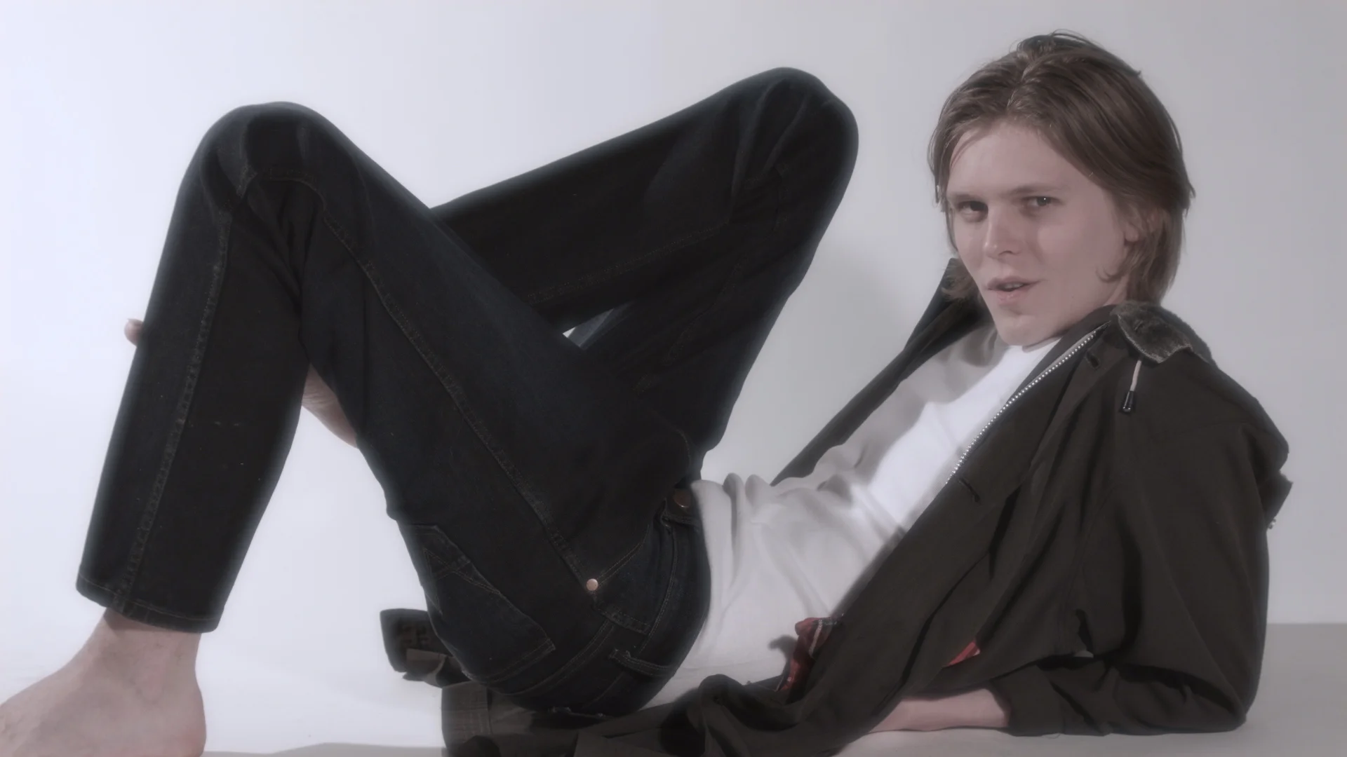 A still from one of the videos from Hugin’s exhibition