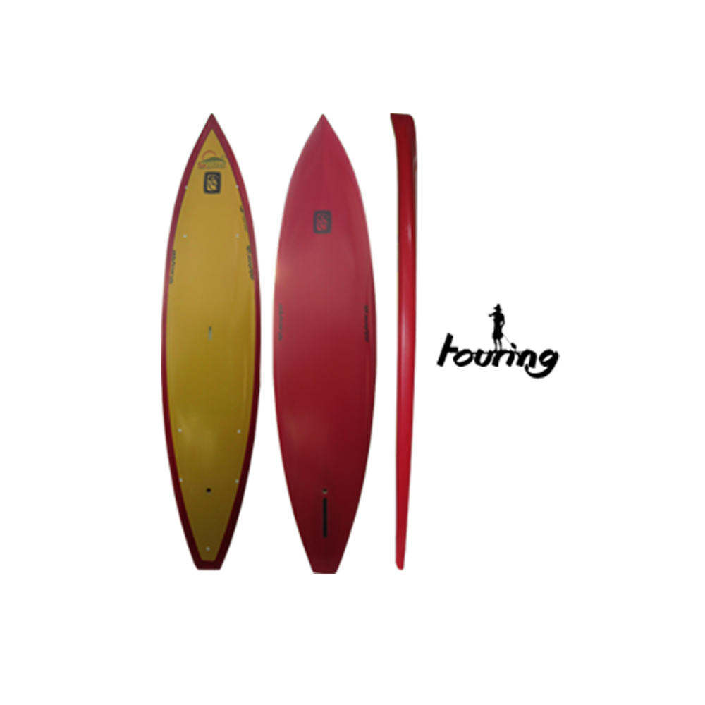 Solid Yellow Deck / Solid Red Bottom