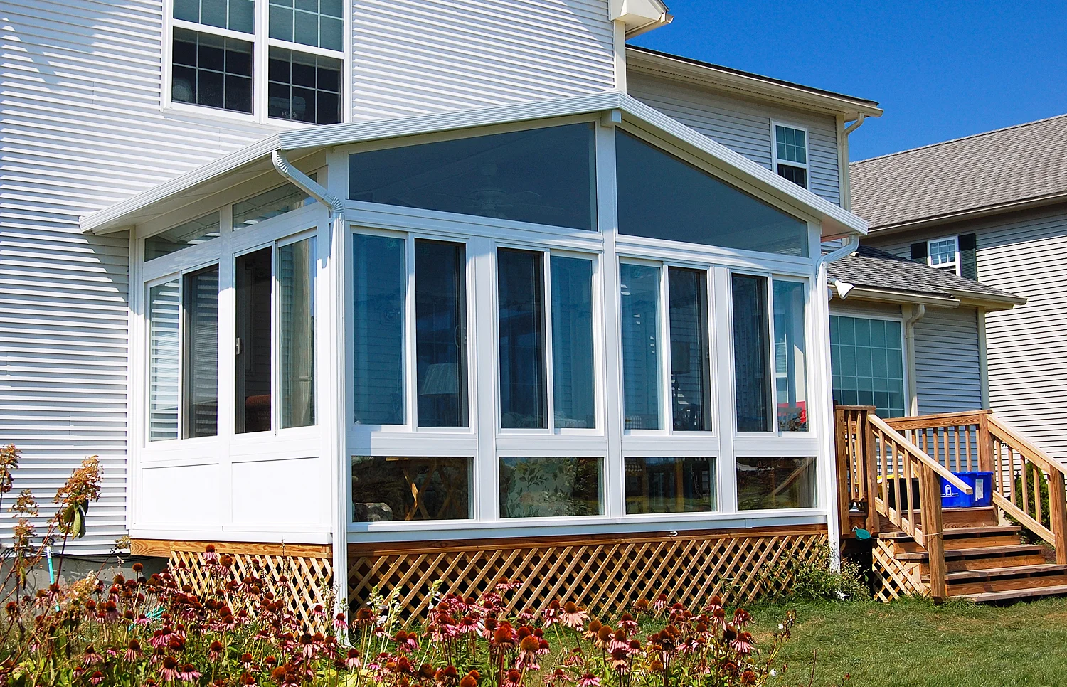 gable (A-frame) sunroom